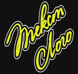 Sticker-style font inscription patch